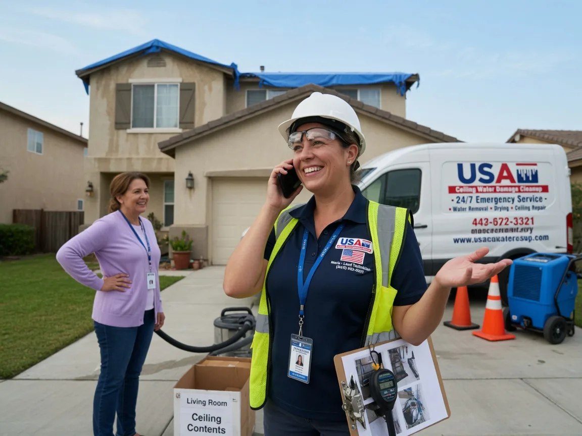 Ceiling Water Damage Restoration Ducor, CA FAQs